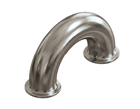 180° CLAMP SHORT ELBOW