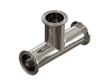 7MP TRI-CLAMP EQUAL LONG TEE