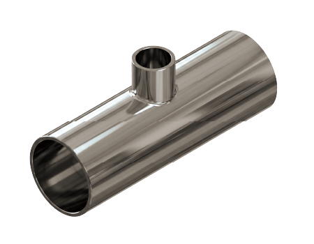 7RW LONG REDUCING WELD TEE
