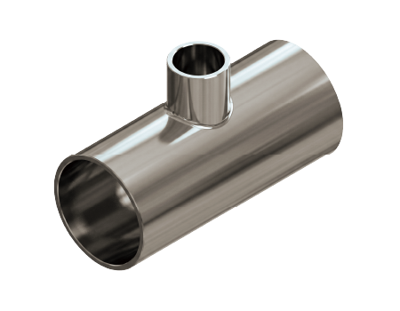 7RWS SHORT REDUCING WELD TEE